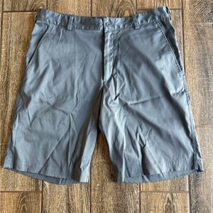 Men's Nike Golf Dri Fit Gray Shorts 34 Waist